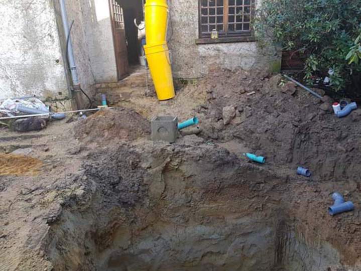 Mise en place de réseau assainissement autonome Évreux